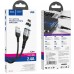 кабель для Apple Lightning USB магнитный Hoco U96 черн