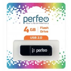 Флешка USB 4Gb Perfeo C10 черная