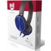 Наушники накладные Smartbuy SBH-5015 с микрофоном черно синие