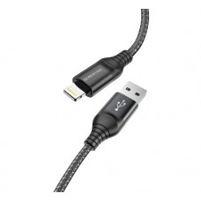 кабель для Apple Lightning USB Borofone BX56 1m черный