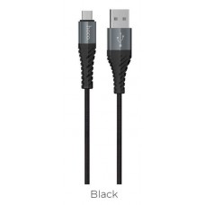 Кабель Micro USB Hoco X38 черный