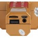 Колонка микрофон Bluetooth Mp3 караоке WS-1828 золото