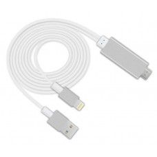 кабель для Apple Lightning HDTV HDMI 2m белый