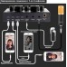 Микрофон Игровой / Профессиональный BM-800 A3436 A4570 MF55 с микшером и аксессуарами