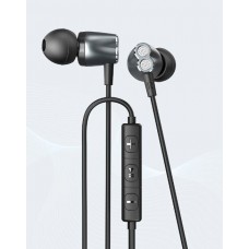 Наушники вакуумные с микрофоном Ipipoo iP-7 черные