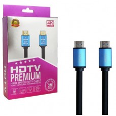 Кабель HDMI - HDMI 3m ver.2.0 4K MRM A2586 черный
