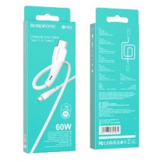 Кабель Type-C - Type-C PD 60W Borofone BX60 1m белый
