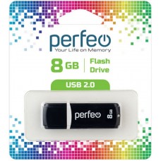 Флешка USB 8Gb Perfeo C02 Black