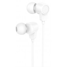 Наушники вакуумные с микрофоном Borofone Bm64 белые