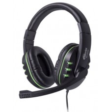 Наушники гарнитура PC Ritmix RH-555M зеленая