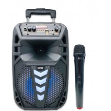 Колонка Bluetooth MP3 FM караоке с беспроводным микрофоном ND-W96