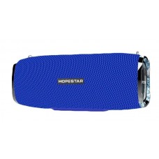 Колонка Bluetooth Mp3 Hopestar A6 синяя