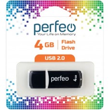 Флешка USB 4Gb Perfeo C02 Black