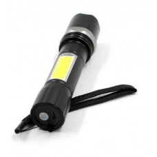 Фонарик металлический BL-9626 FL-151 A3915 Zoom, Micro Usb