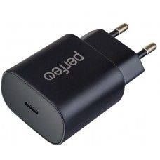 Зарядное сетевое сзу Type-C PD 3.0 Perfeo L4637 быстрое черный