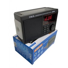 Радиоприемник Cmik MK-2101S mp3 bluetooth солнечная зарядка фонарик
