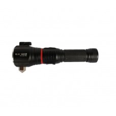 Фонарик металлический YYC-1810-P50 зум, 18650, мультифункциональный