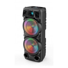 Колонка Bluetooth MP3 FM караоке с беспроводным микрофоном ZQS-8210