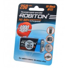 Батарея крона Robiton Ni-Mh 250mAh