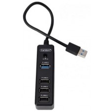 Хаб USB 3.0 1 порт / USB 2.0 3 порта Earldom ET-HUB07 черный