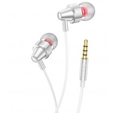 Наушники вакуумные с микрофоном Hoco M90 Type-C silver