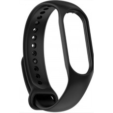 Ремешок Силикон для фитнес браслета Miband 7, черный