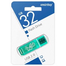 Флешка USB 32Gb SmartBuy Glossy Green