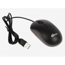Мышка Ritmix ROM-111 usb, черно-серая
