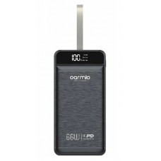 Power bank Oarmio MXQ-M132A 60000mAh черный с быстрой зарядкой