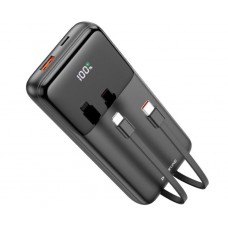 Power bank Borofone BJ22A 20000mAh, быстрая зарядка, черный
