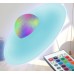 лампа UFO НЛО light в патрон E27, 30W, RGB, пульт, Bluetooth колонка