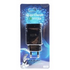 Зарядное сетевое сзу USB MRM S50 STS-10 быстрое QC 3.0 B4278