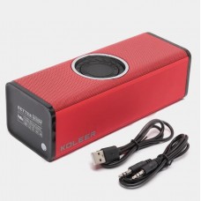 Колонка Bluetooth MP3 Koleer SU-H5 / L720 красная
