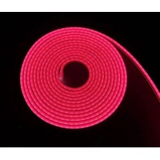 Лента LED Neon розовый узкая 5m 12v с блоком питания
