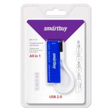 Картридер Smartbuy SBR-717-B голубой