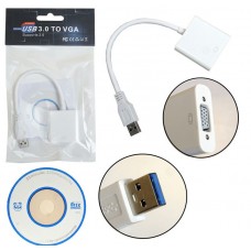 Кабель адаптер USB 3.0 - VGA H106 A3384