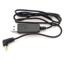Кабель для зарядки раций Baofeng USB 9V 1A 4.0/1.7mm