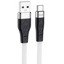 Кабель USB Type-C Hoco X53 silicone белый