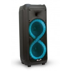 Колонка Bluetooth MP3 караоке 2 микрофона Eltronic DANCE BOX 500 20-58