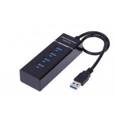 Хаб USB 4 порт H-4, черный