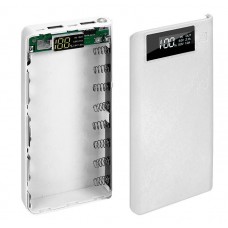 Power bank пустой корпус с платой 18650x8 Q8 белый