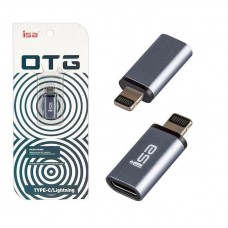 Переходник для Apple Lightning штекер - Type-C гнездо Isa G-04 Переходник для Apple Lightning штекер - Type-C гнездо Isa G-04