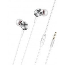 Наушники вакуумные с микрофоном Borofone Bm52 silver