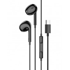 Наушники вкладыши с микрофоном Borofone Bm30 MAX Type-C черные