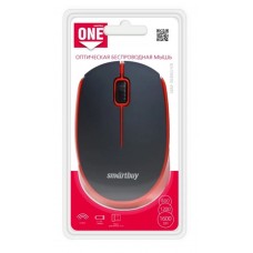 Мышка беспроводная Smartbuy SBM-368AG-KR, черно-красная