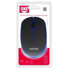 Мышка беспроводная Smartbuy SBM-368AG-KB, черно-синяя