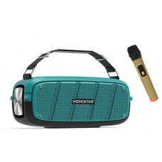 Колонка Bluetooth Mp3 Hopestar A20 Pro, беспроводной микрофон, blue