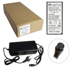 Блок питания 54.6V 2A 3 отверстия 12mm Live-Power LP-228 LP228 для гироскутера