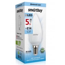 Лампочка C37-05W/4000/E14 smartbuy