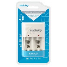 Зарядное сетевое для батарей AA/AAA x4 + 2 кроны Smartbuy SBHC-505